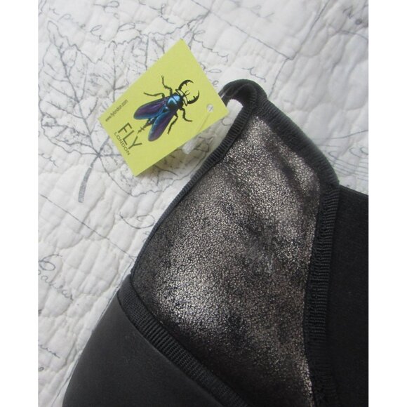 NEW $288 Fly London Byne Womens Green Suede Slip On Chelsea Boots size 40 US 9 - Picture 6 of 12